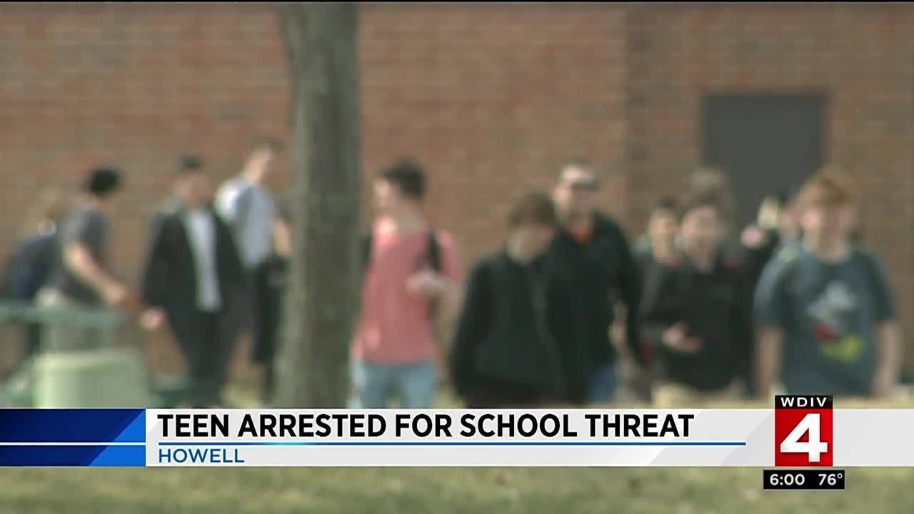 Teen arrested for Howell High School threat